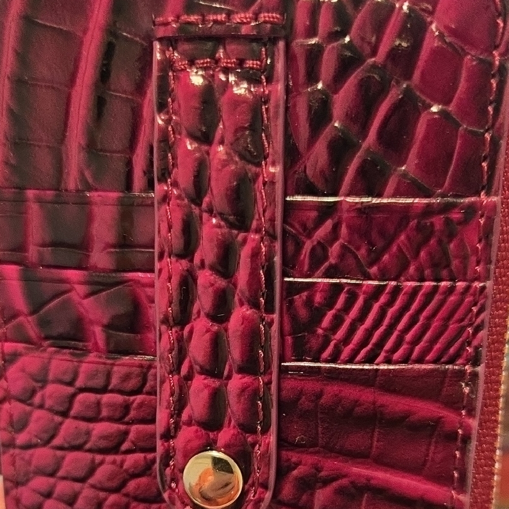 Brahmin Lennon Credit Card Wallet in Sugar Plum Melbourne. NWT. - Picture 9 of 14